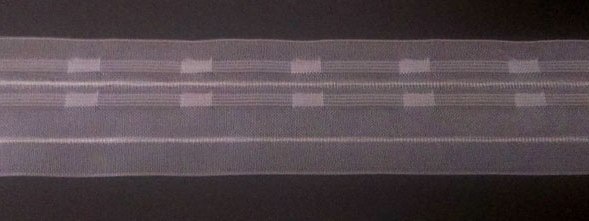 Panglică pentru drapare la perdele și draperii